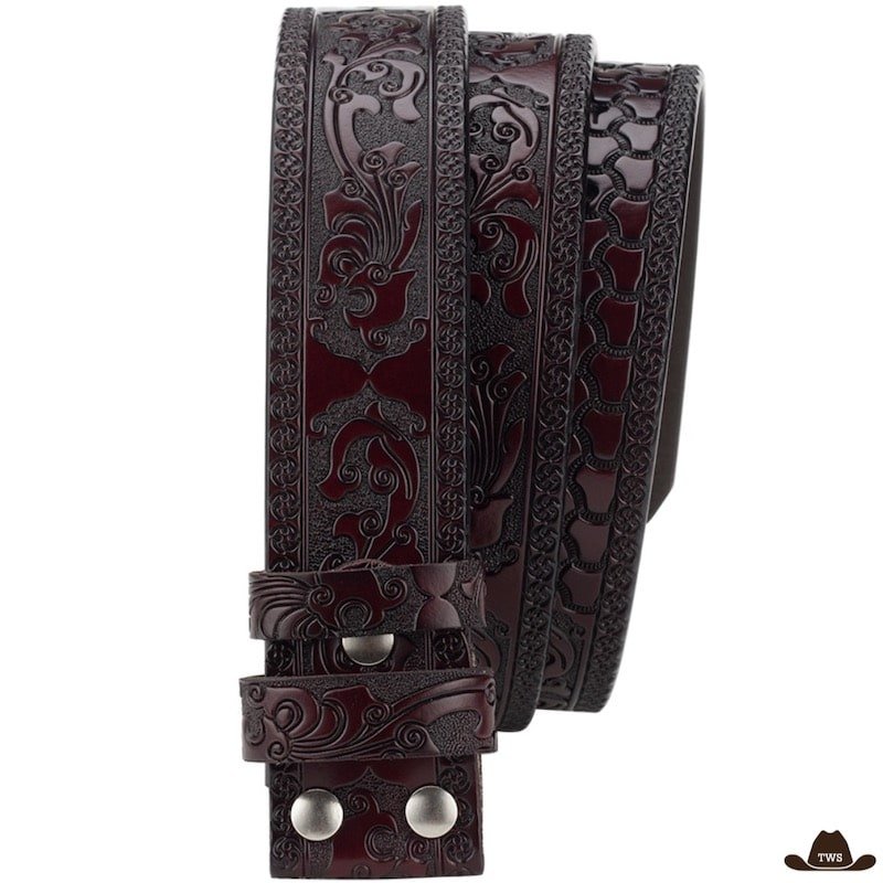 Ceinture Cuir Pour Boucle Western – Image 3