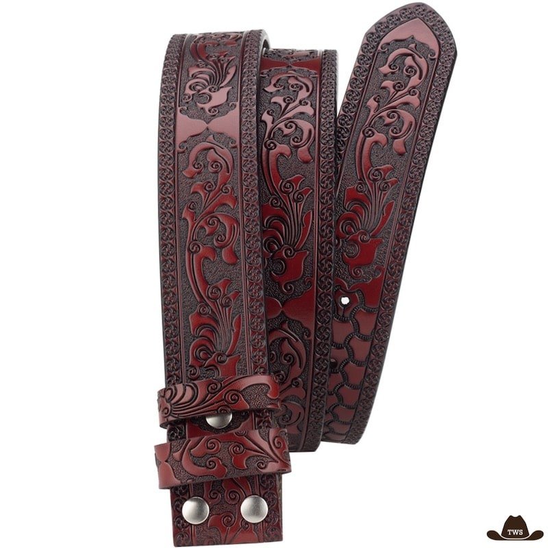 Ceinture Cuir Pour Boucle Western – Image 4