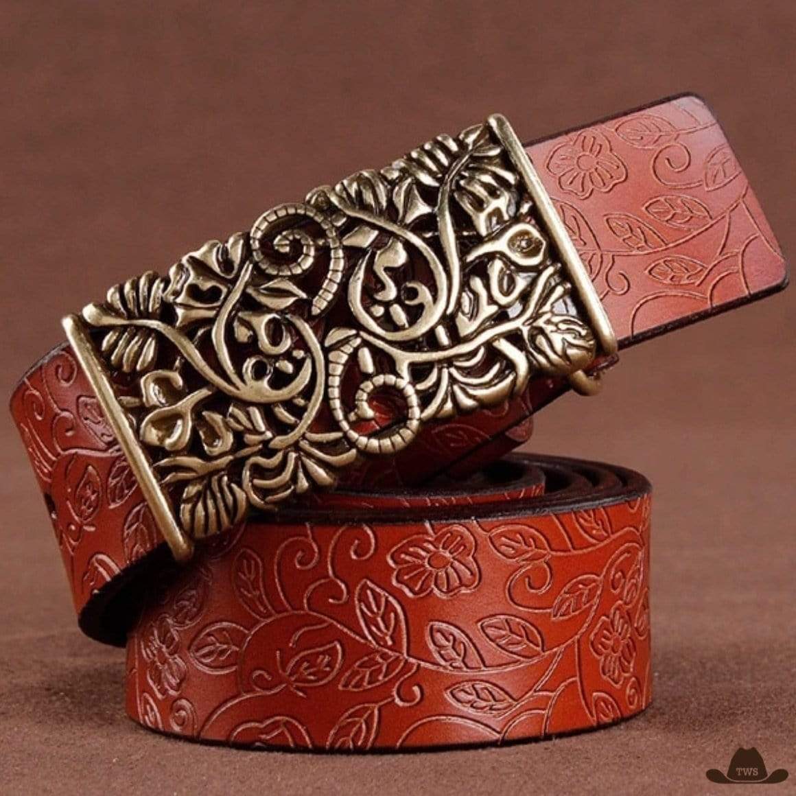 Ceinture Cuir Western Femme – Image 3