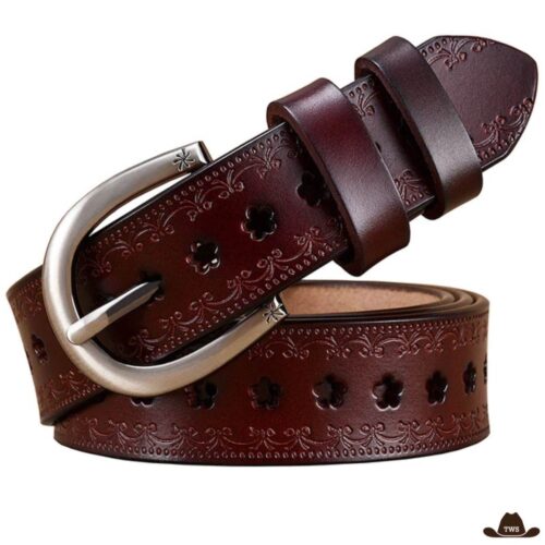 ceinture-cuir-western-marron-femme-922715.jpg Ceinture Cuir Western Marron Femme