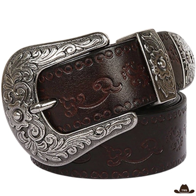 Ceinture En Cuir Femme Country – Image 2