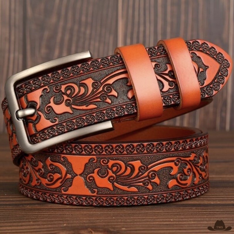 Ceinture en Cuir Style Western – Image 5