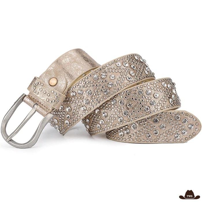 Ceinture Équitation Western Show Strass – Image 5