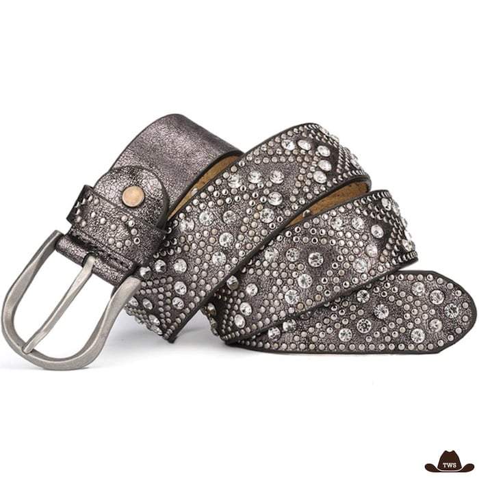 Ceinture Équitation Western Show Strass – Image 2