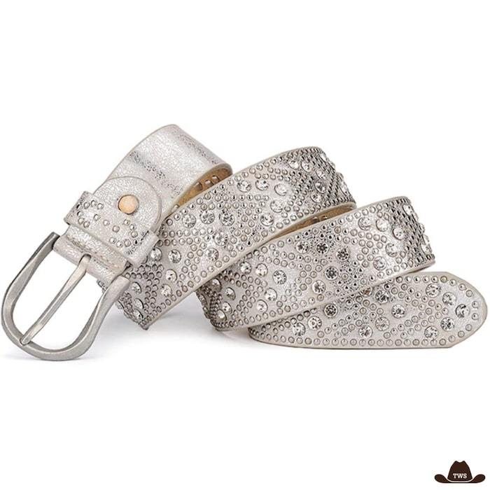 Ceinture Équitation Western Show Strass – Image 4