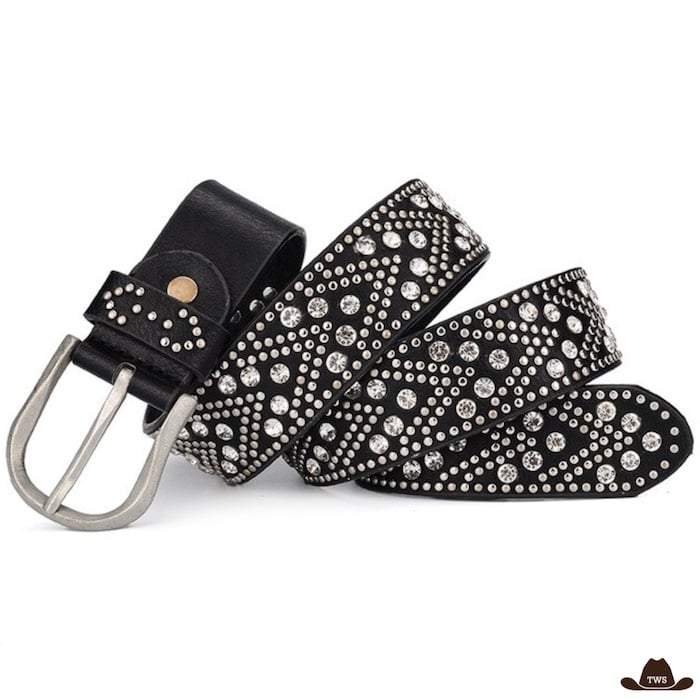 Ceinture Équitation Western Show Strass – Image 3
