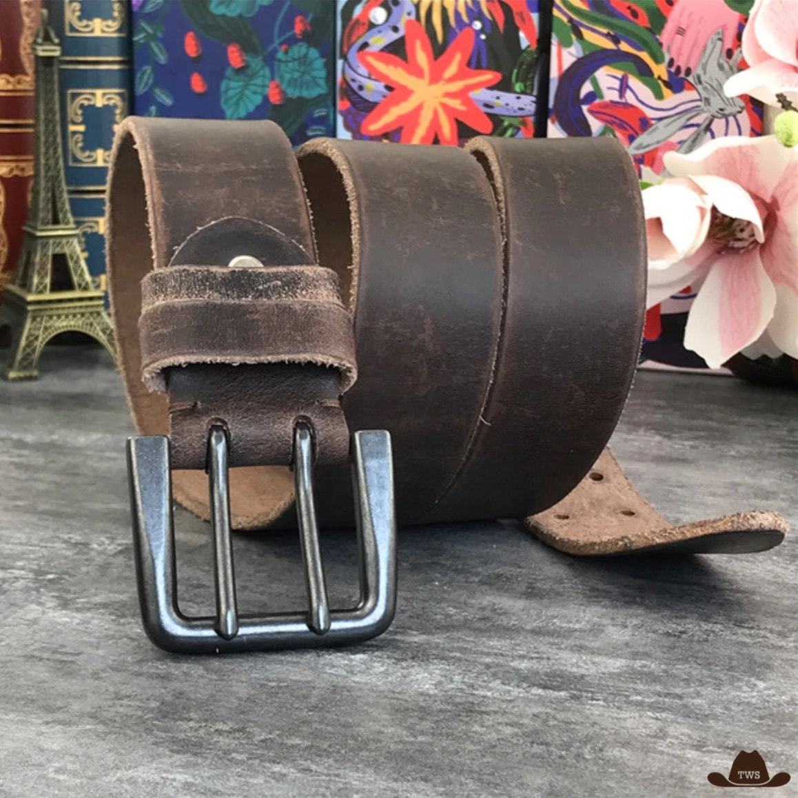 Ceinture Homme Vintage Cowboy – Image 3