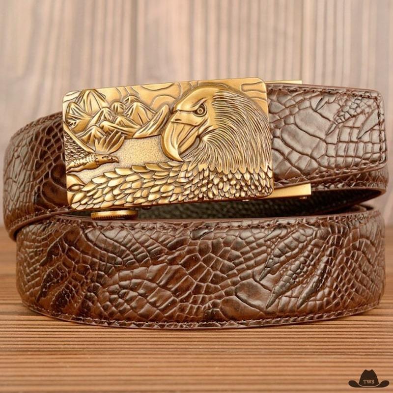 Ceinture Homme Western Boucle – Image 3