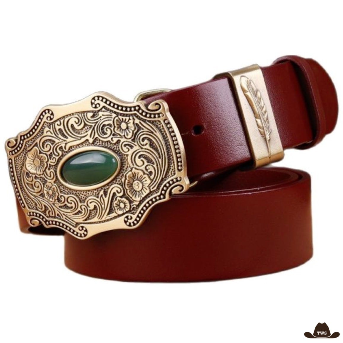 Ceinture Style Western Marron Femme – Image 4