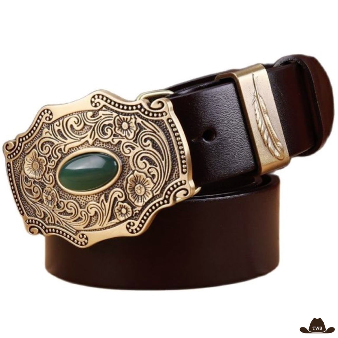 Ceinture Style Western Marron Femme – Image 2