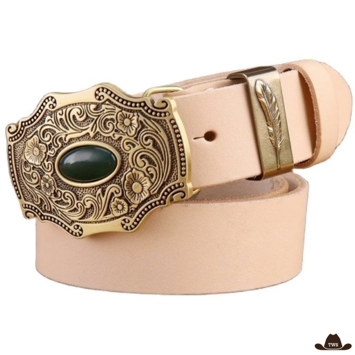 Ceinture Style Western Marron Femme – Image 3