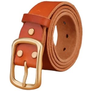 Ceinture Western Camel