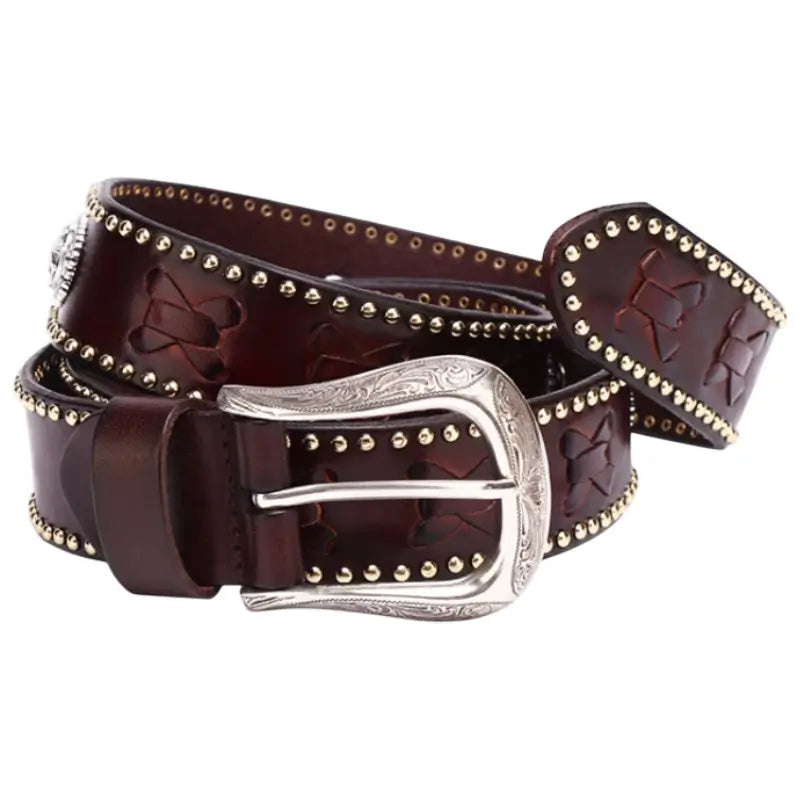 Ceinture Western Cloutée