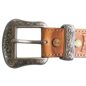 Ceinture Western Artisanale en Cuir