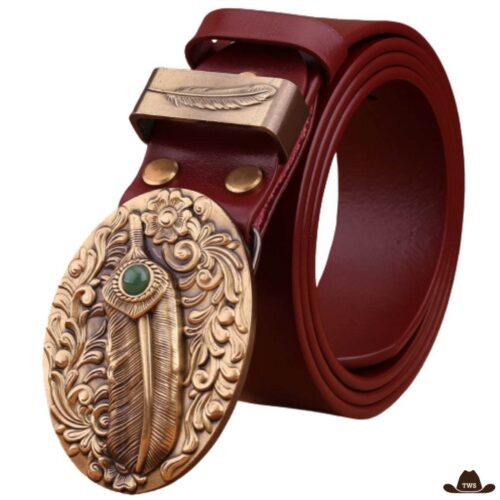 ceinture-western-doree-en-cuir-773610.jpg Ceinture Western Dorée en Cuir