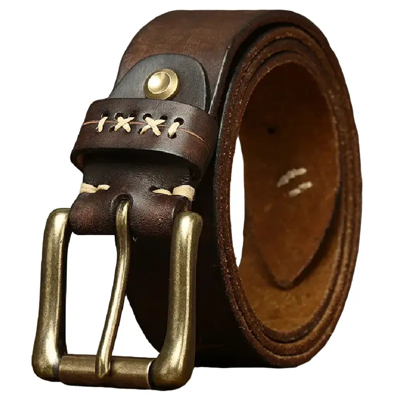 Ceinture Western Marron – Image 2