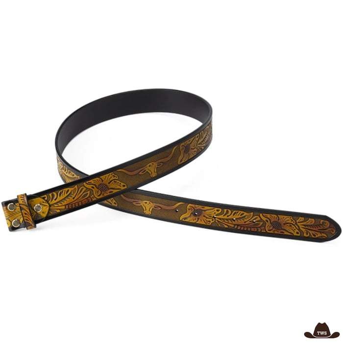 Ceinture Western Pour Boucle Interchangeable – Image 2