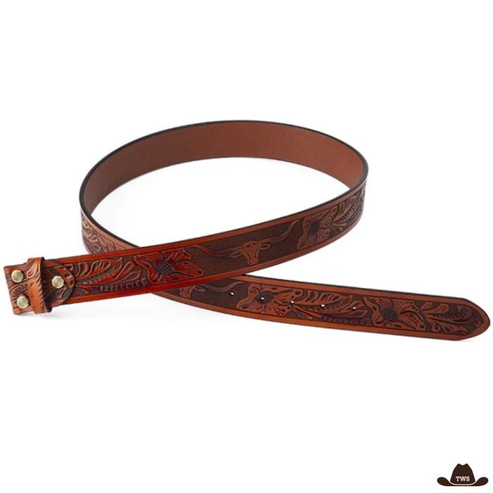 Ceinture Western Pour Boucle Interchangeable – Image 5