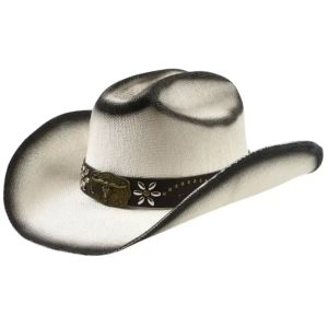 Chapeau Country Femme Blanc