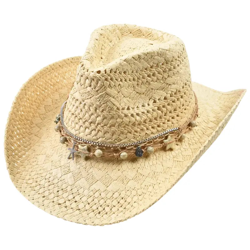 Chapeau Country Western en Paille