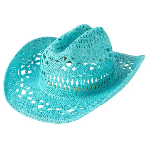 chapeau-cowboy-femme-bleu-turquoise-1.jpg Chapeau Cowboy Femme Bleu Turquoise
