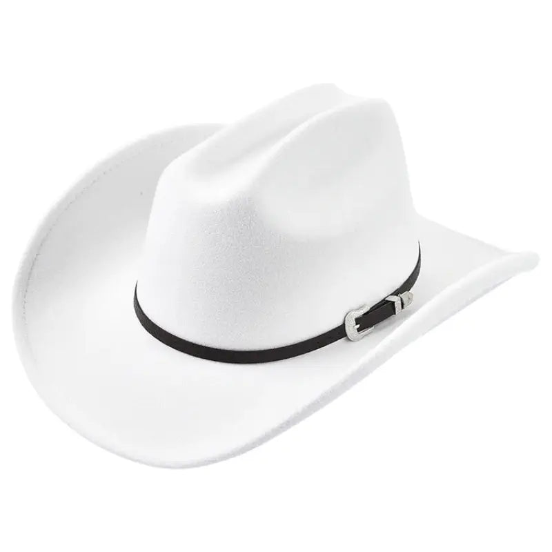 Chapeau de Cowboy Blanc Homme