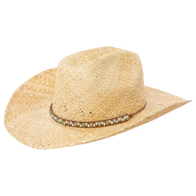 Chapeau de Cowboy en Raphia – Image 2
