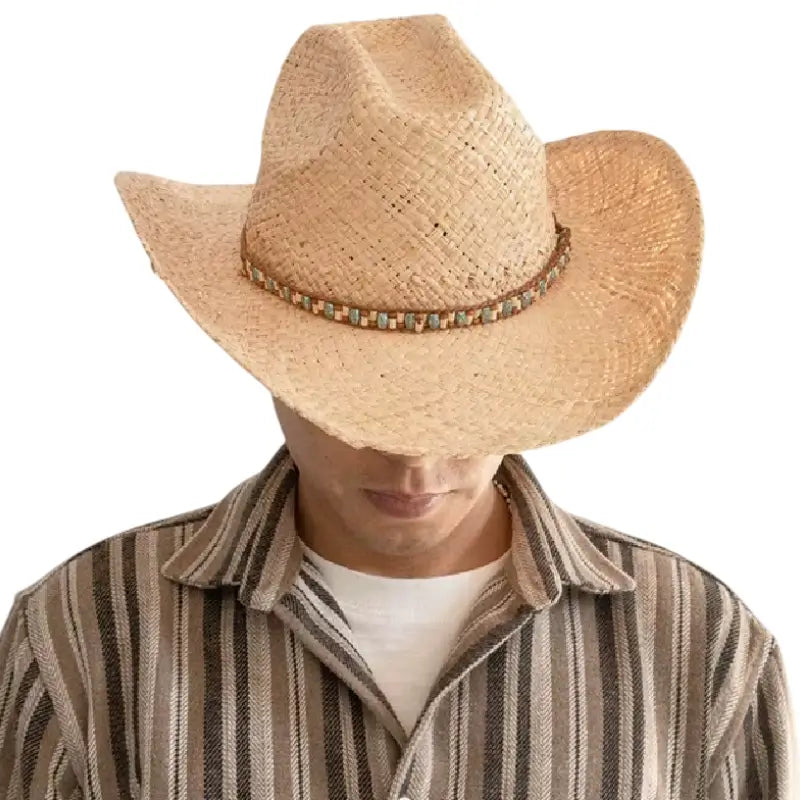 Chapeau de Cowboy en Raphia
