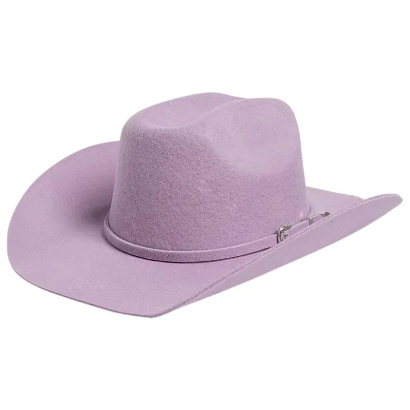 Chapeau de Cowboy Mauve