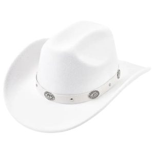 Chapeau Western Blanc