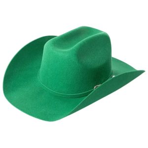 Chapeau Western Vert