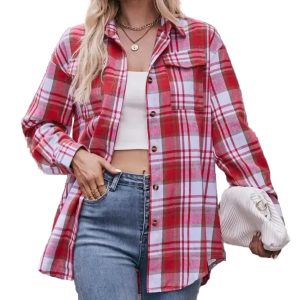 Chemise Country à Carreaux pour Femme