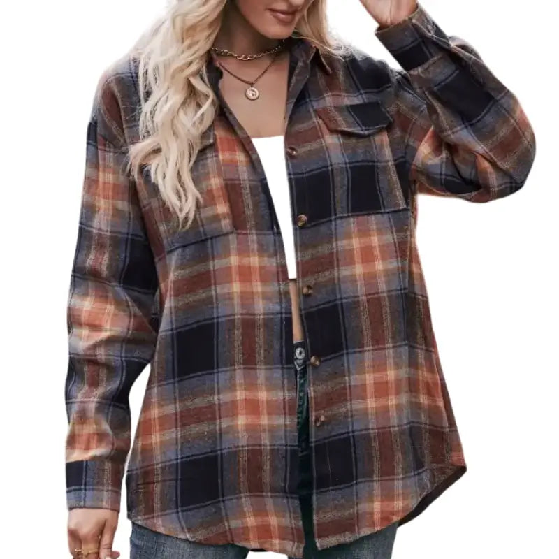 Chemise Cowboy à Carreaux pour Femme