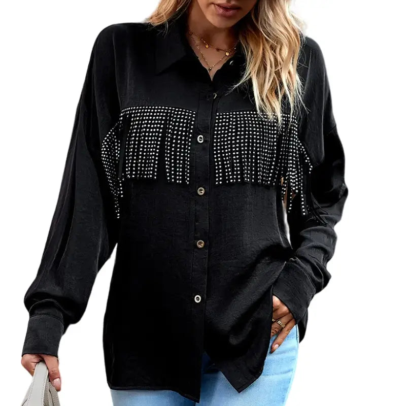 Chemise Country à Franges – Image 2