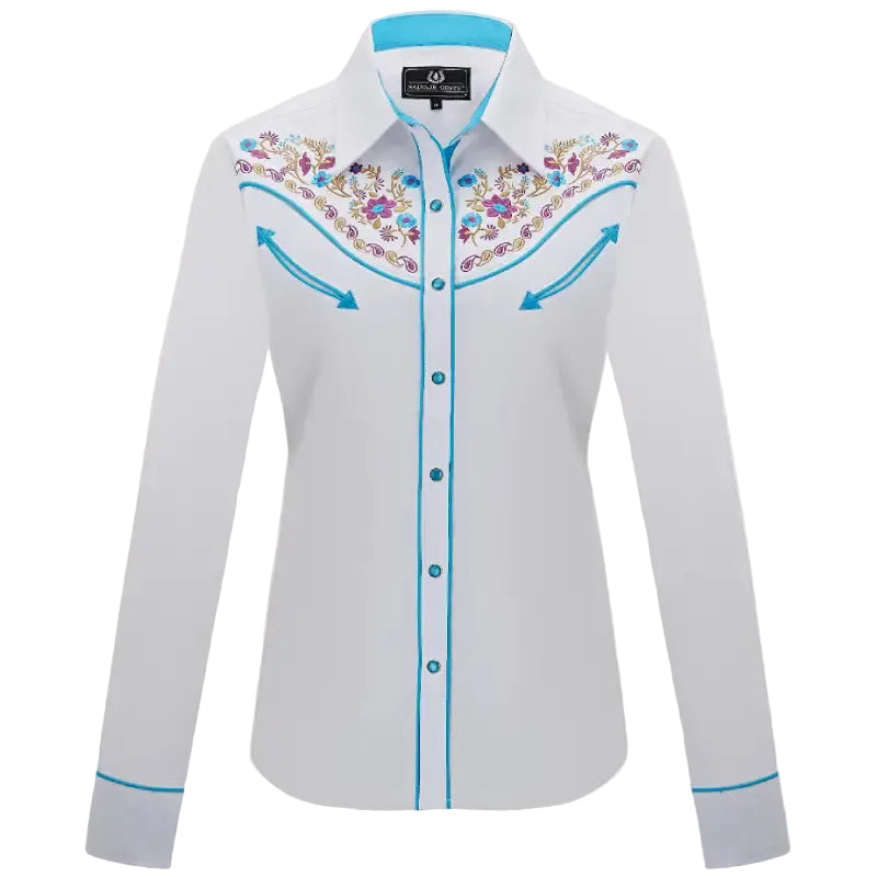 Chemise Équitation Western pour Femme