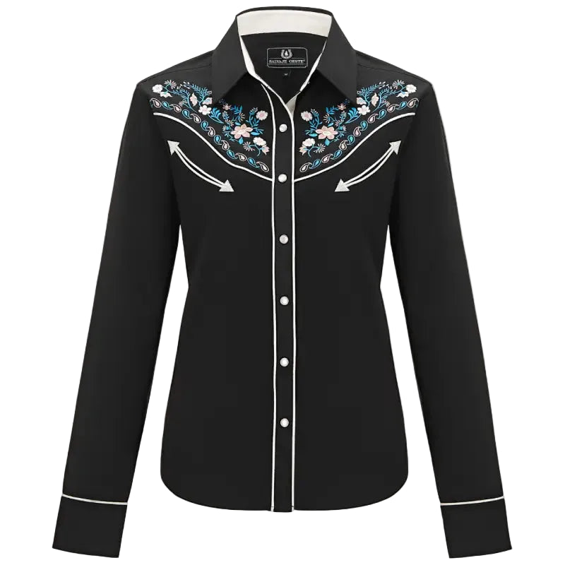 Chemise Style Cowboy pour Femme