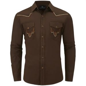 Chemise Style Western pour Homme