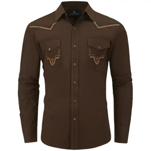Chemise Style Western pour Homme