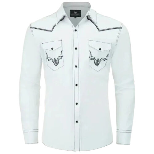 Chemise Western Blanche