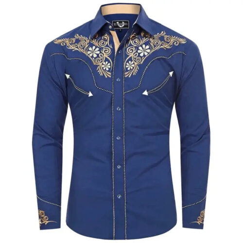 chemise-western-bleue-4.jpg Chemise Western Bleue