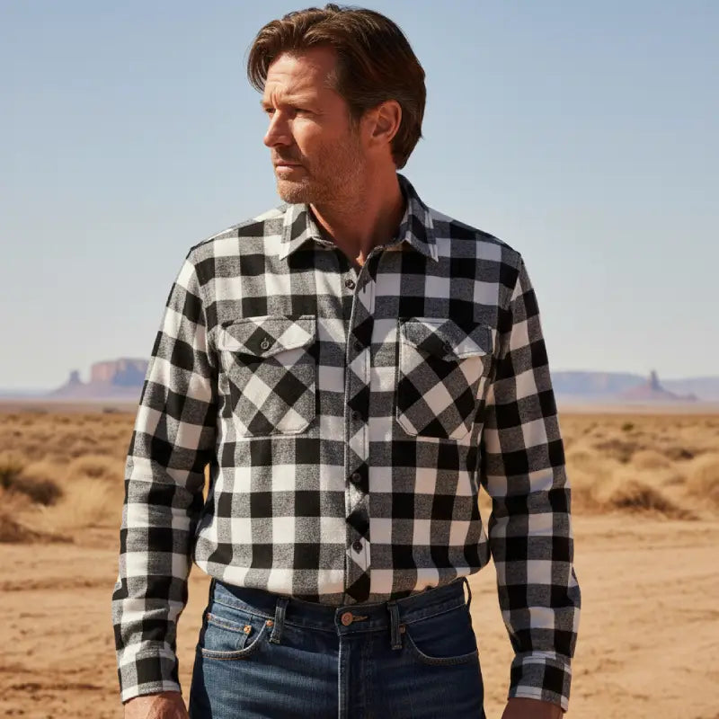 Chemise Western Country pour Homme – Image 2