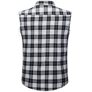 Chemise Western sans Manches pour Homme