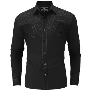 Chemise Western Noire