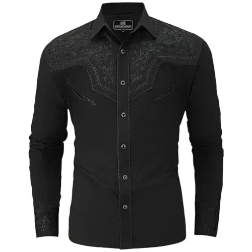 chemise-western-noire-2.jpg Chemise Western Noire