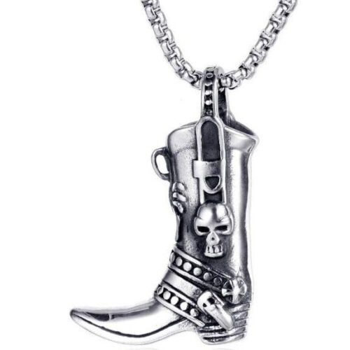 collier-botte-de-cowboy___6_1.jpg Pendentif Botte de Cowboy