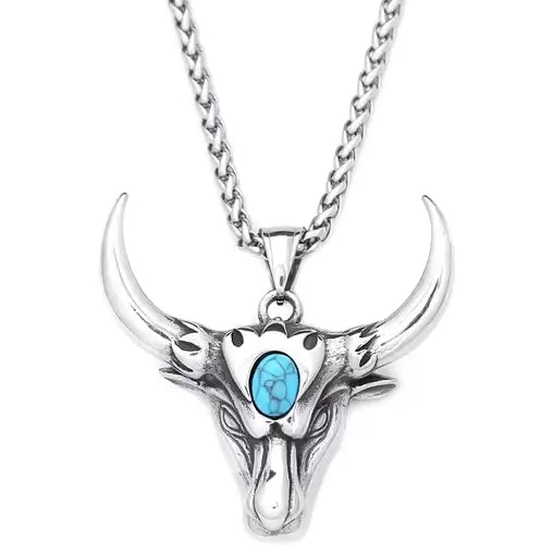 Collier Crâne de Buffle
