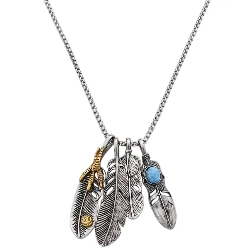 Collier Indien Plume