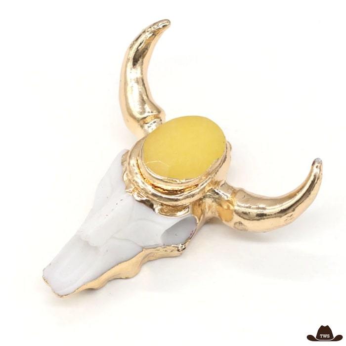 Collier Pendentif Crâne de Buffle – Image 5
