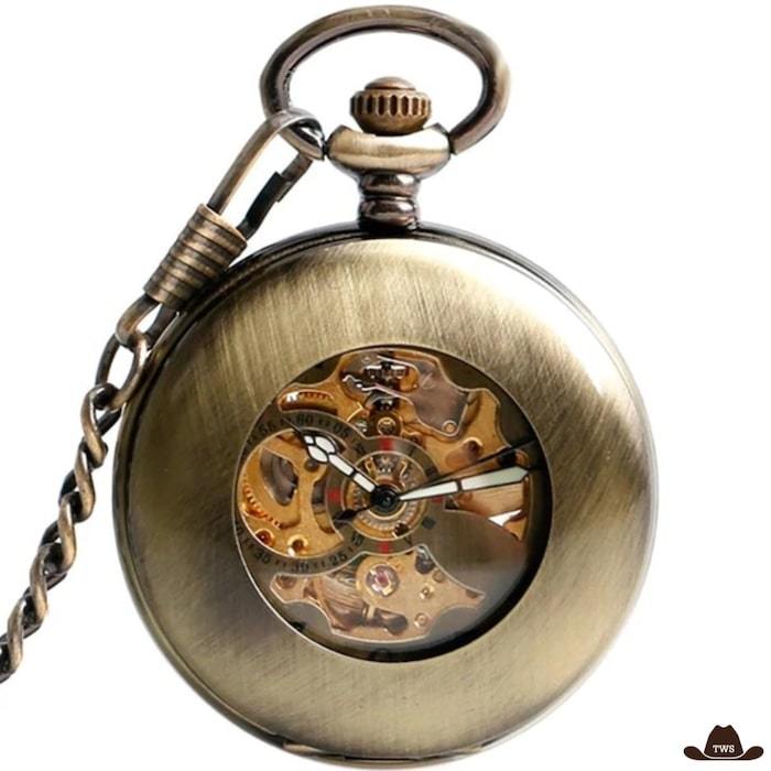 Montre à Gousset Automatique Open Heart