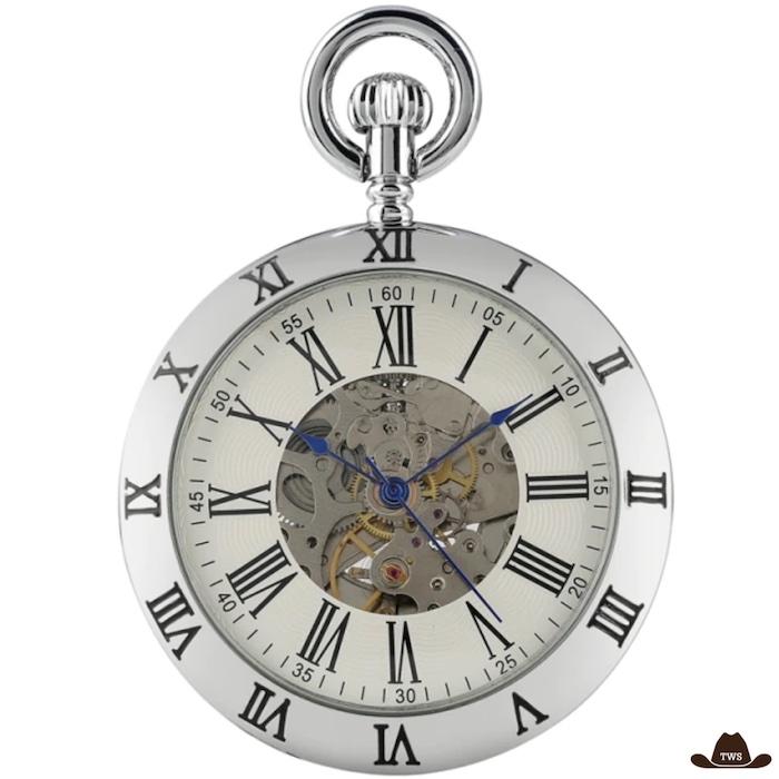Montre à Gousset Chiffres Romains – Image 3